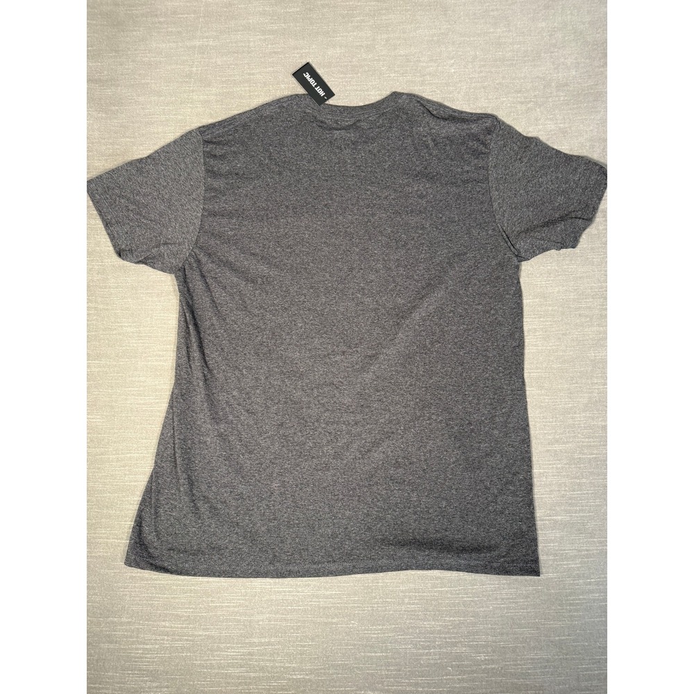 Harry Potter Hogwarts Crest T-Shirt Mens XL Hot‎ Topic Charcoal Grey Graphic Tee - Picture 4 of 4